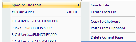 Spooled File Tools